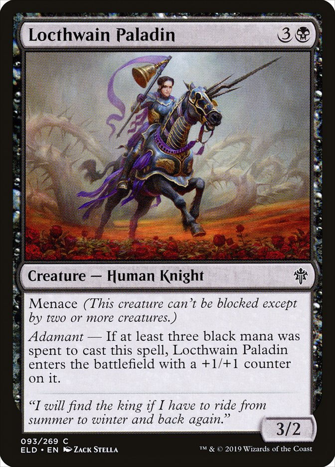 Locthwain Paladin (ELD) (93)