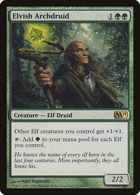 Elvish Archdruid (M11)