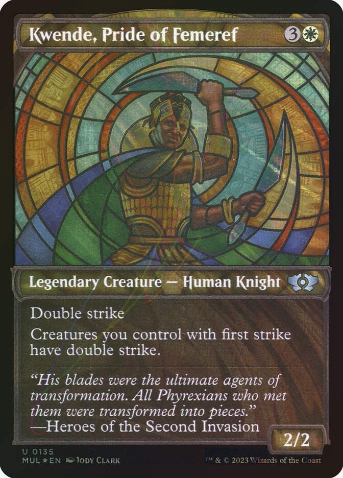 Kwende, Pride of Femeref (MUL) (135) / Showcase / Halo Foil