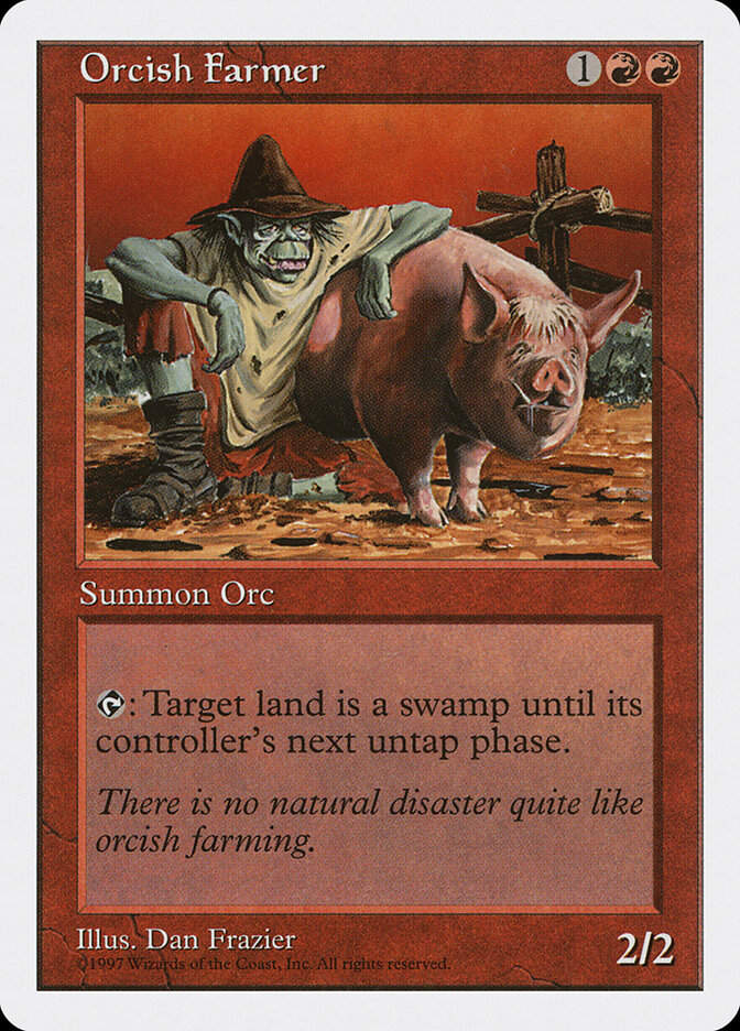 Orcish Farmer (5ED) (256)