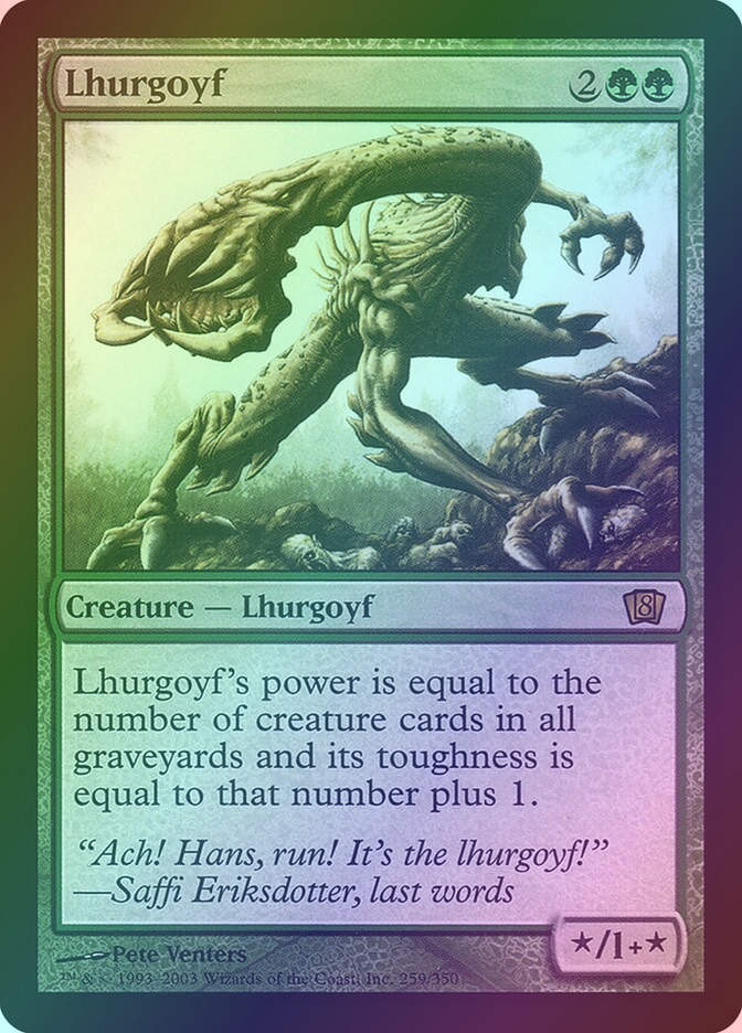 Lhurgoyf (8ED) (259★) / Foil
