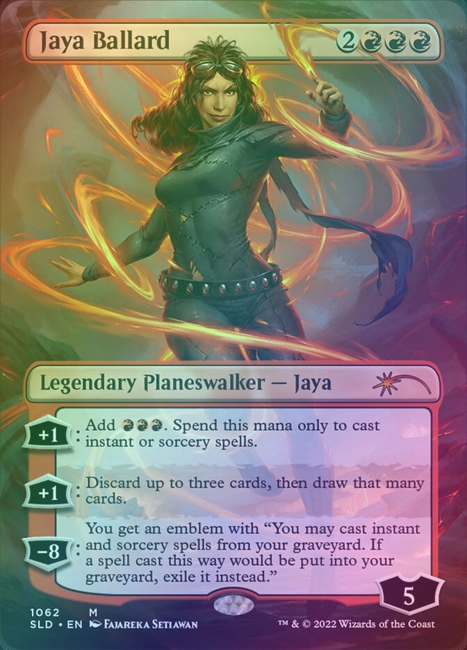 Jaya Ballard (SLD) (1062) / Borderless / Foil
