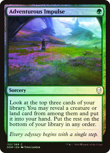 Adventurous Impulse (DOM) (153) / Foil