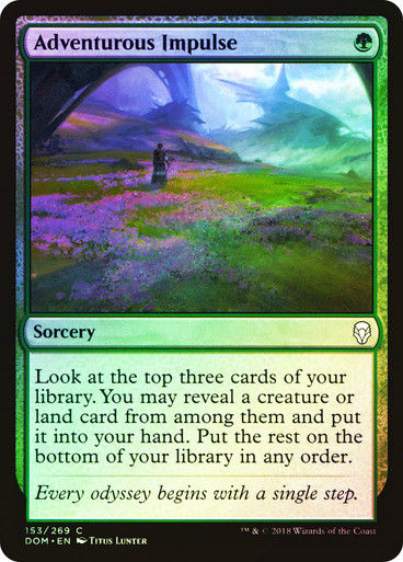 Adventurous Impulse (DOM) (153) / Foil