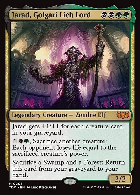 Jarad, Golgari Lich Lord (TDC) (293)