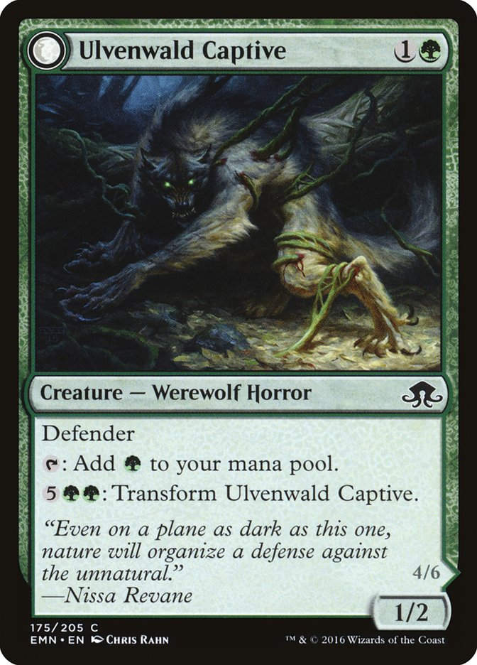 Ulvenwald Captive // Ulvenwald Abomination (EMN) (175)