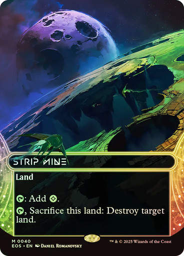 Strip Mine (EOS) (40) / Borderless / Foil