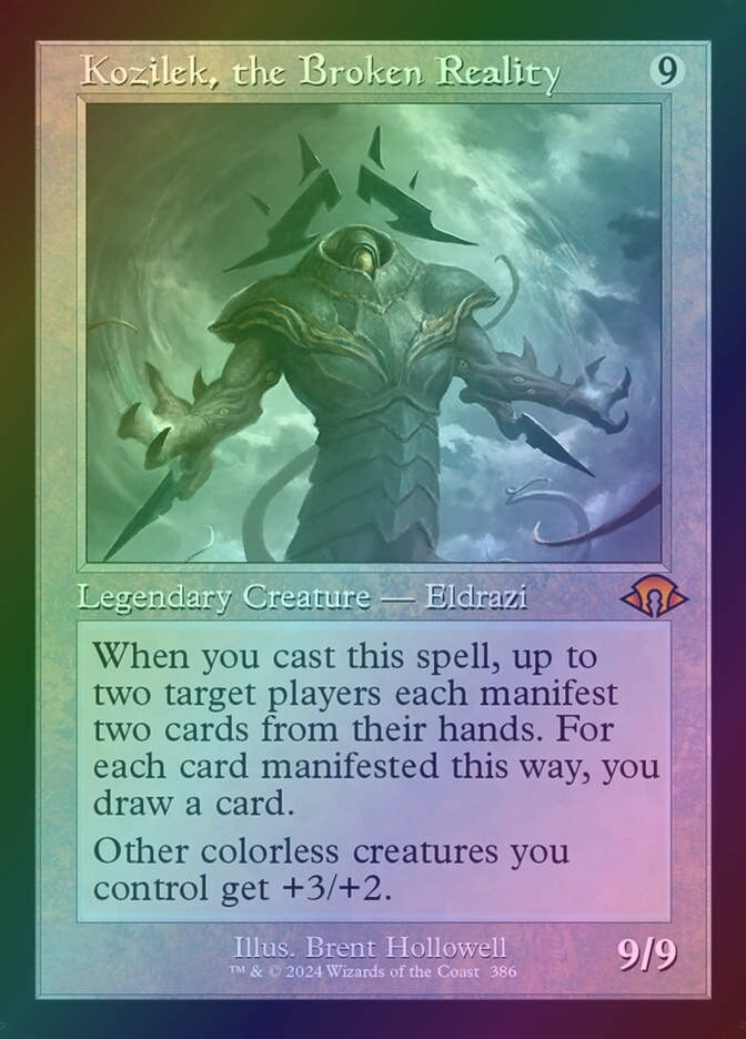 Kozilek, the Broken Reality (MH3) (386) / Foil