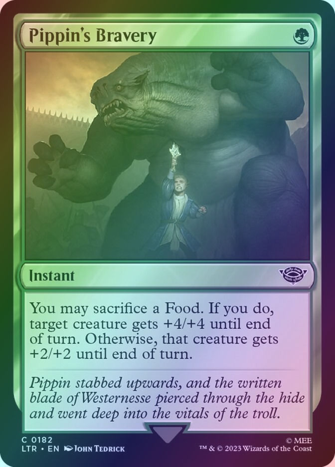 Pippin's Bravery (LTR) (182) / Foil