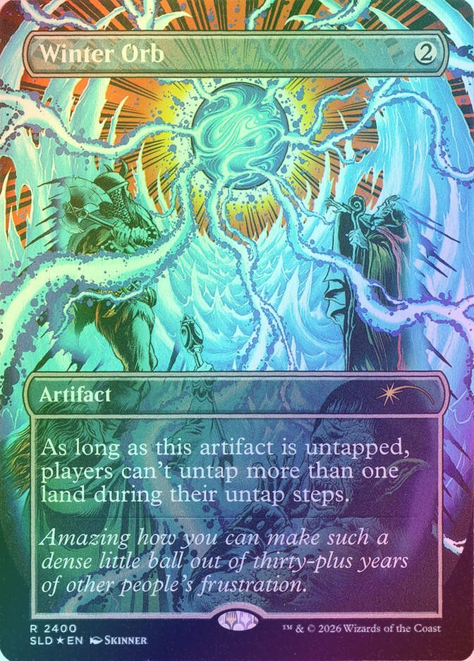 Winter Orb (SLD) (2400) / Borderless / Foil