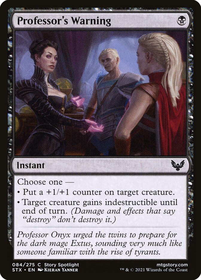 Professor's Warning (STX) (84)