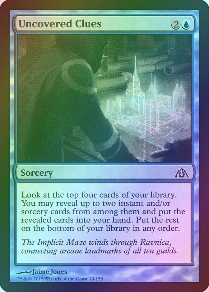 Uncovered Clues (DGM) (19) / Foil