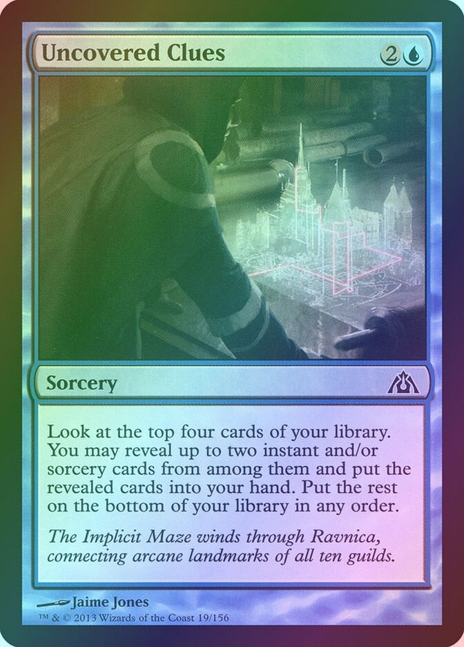 Uncovered Clues (DGM) (19) / Foil