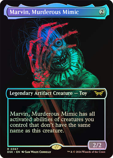 Marvin, Murderous Mimic (DSK) (367) / Foil / Borderless