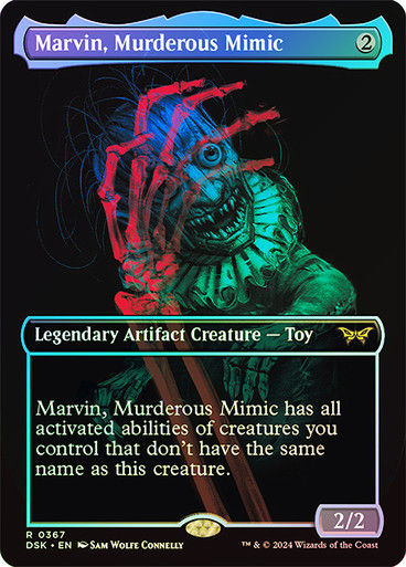 Marvin, Murderous Mimic (DSK) (367) / Foil / Borderless