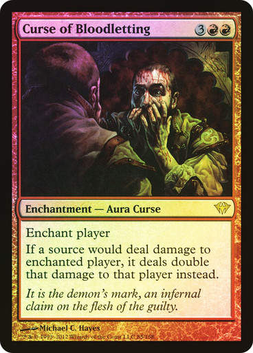 Curse of Bloodletting (DKA) / Foil