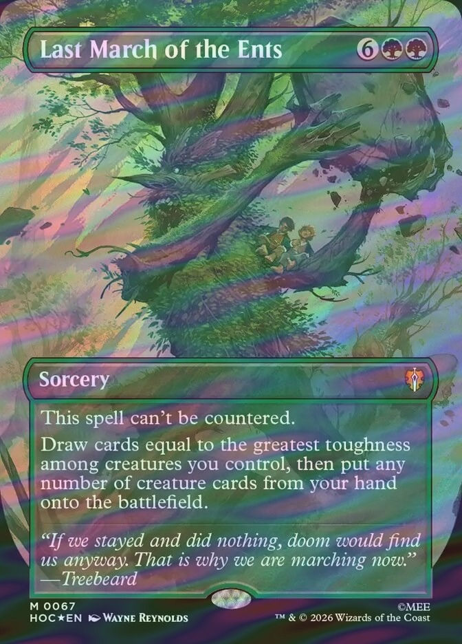 Last March of the Ents (HOC) (67) / Surge Foil