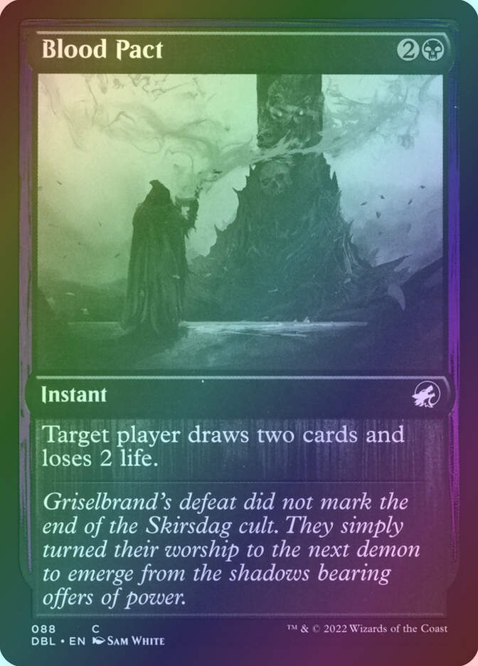 Blood Pact (DBL) (88) / Foil