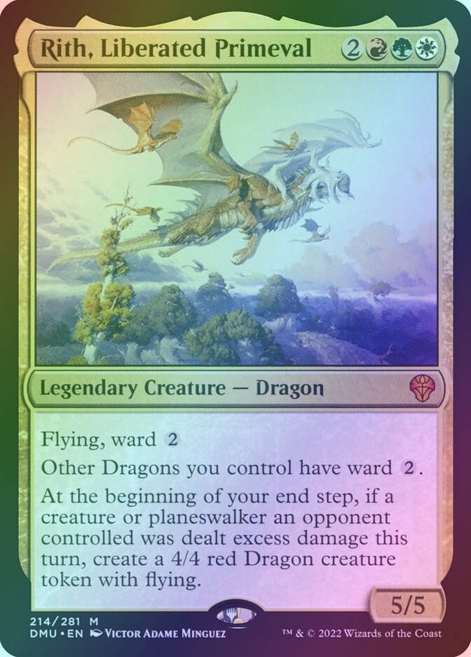 Rith, Liberated Primeval (DMU) (214) / Foil