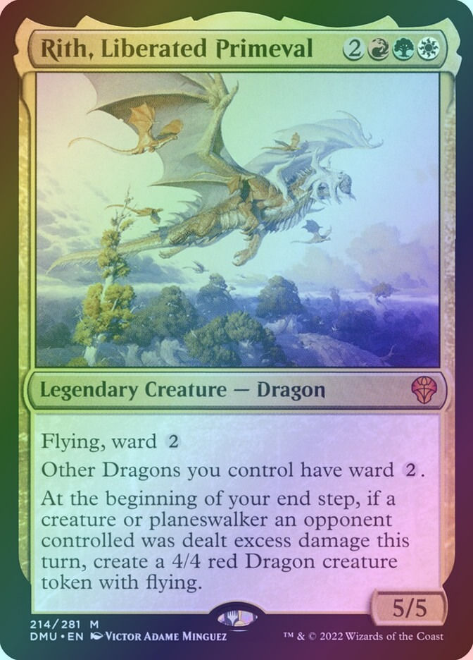 Rith, Liberated Primeval (DMU) (214) / Foil