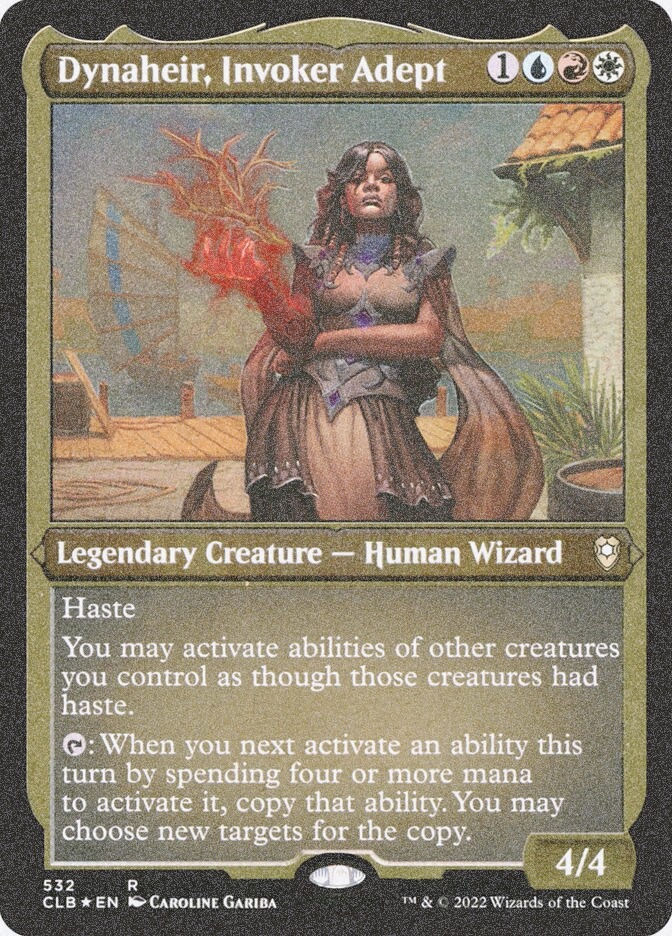 Dynaheir, Invoker Adept (CLB) (532) / Foil Etched