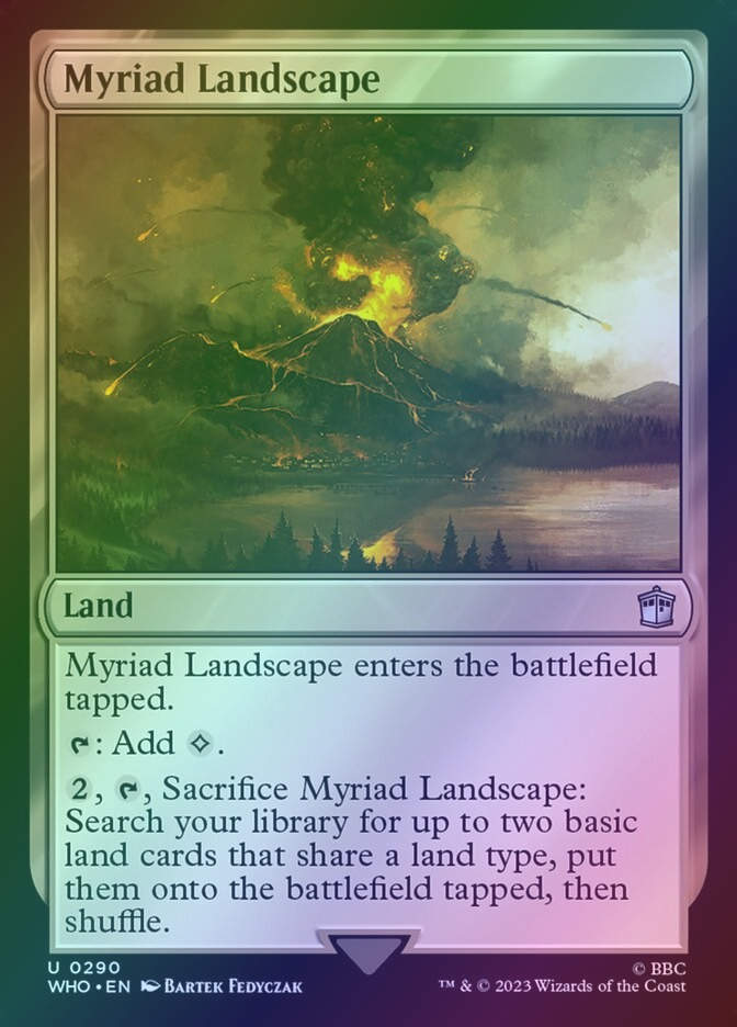 Myriad Landscape (WHO) (290) / Foil