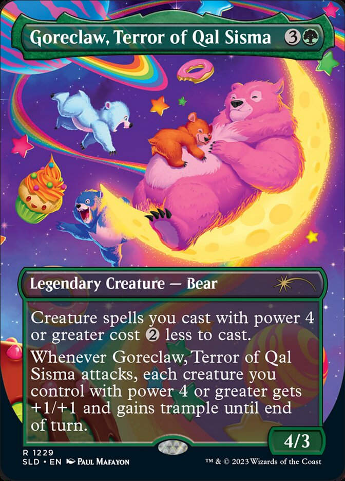 Goreclaw, Terror of Qal Sisma (SLD) (1229) / Borderless