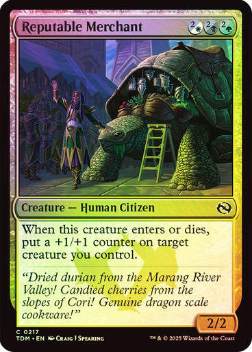 Reputable Merchant (TDM) (217) / Foil