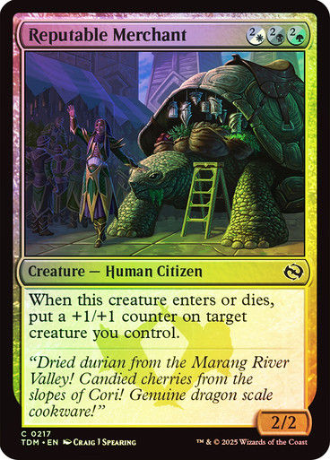 Reputable Merchant (TDM) (217) / Foil