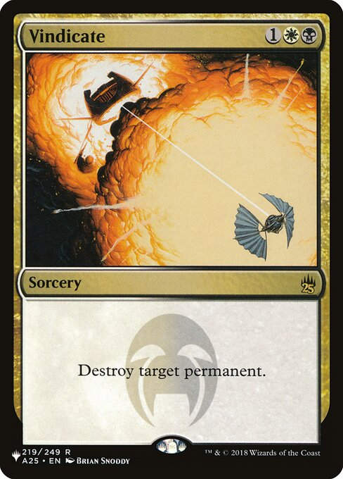 Vindicate (PLST) (A25-219)
