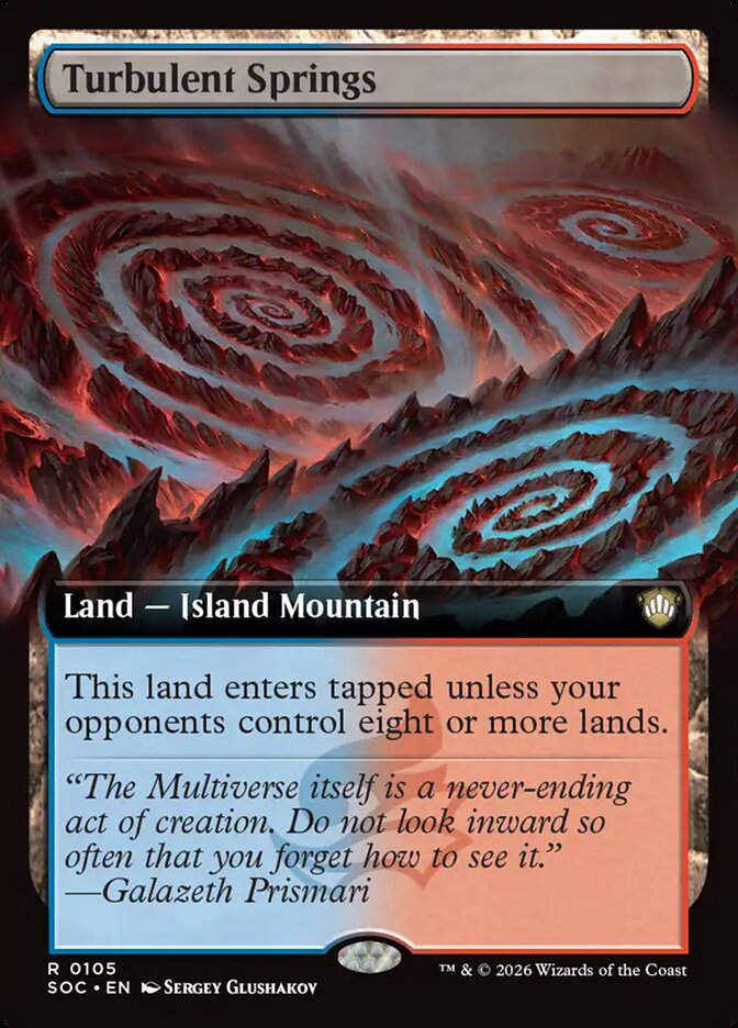 Turbulent Springs (SOC) (105) / Extended Art