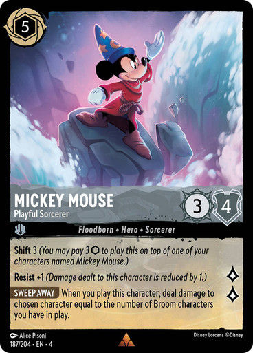 Mickey Mouse - Playful Sorcerer (LOR_URS)