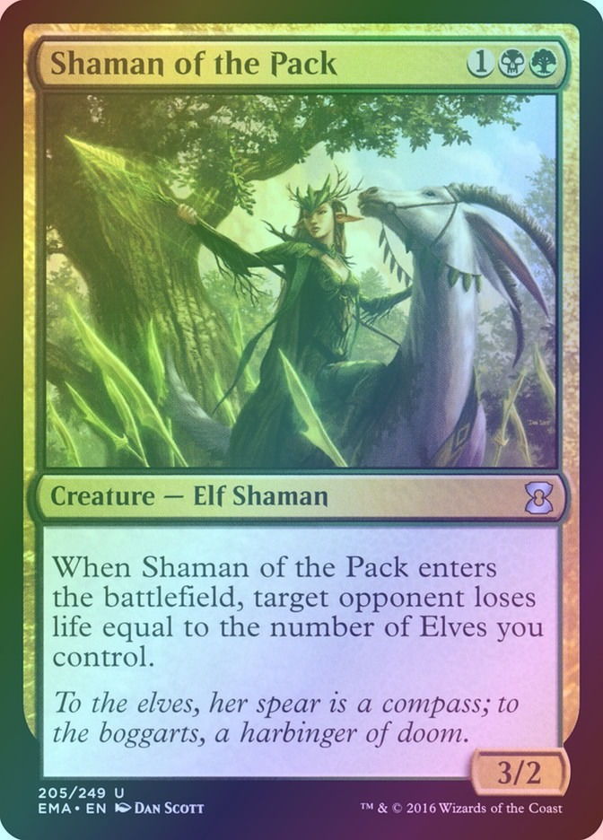 Shaman of the Pack (EMA) (205) / Foil