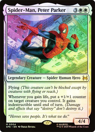 Spider-Man, Peter Parker (SPE) (4) / Foil