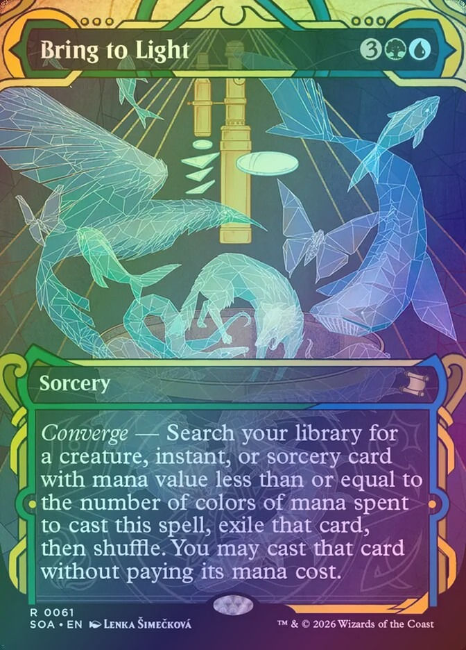 Bring to Light (SOA) (61) / Borderless / Showcase / Foil
