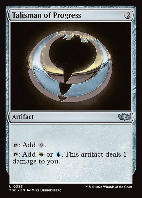 Talisman of Progress (TDC) (333)