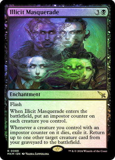 Illicit Masquerade (mkm) (88) / Foil