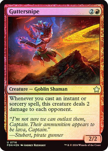 Guttersnipe (FDN) (716) / Foil (Starter)