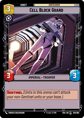 Cell Block Guard (SHD_#238/262)