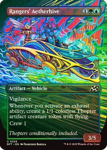 Rangers' Aetherhive (DFT) (326) / Foil / Borderless