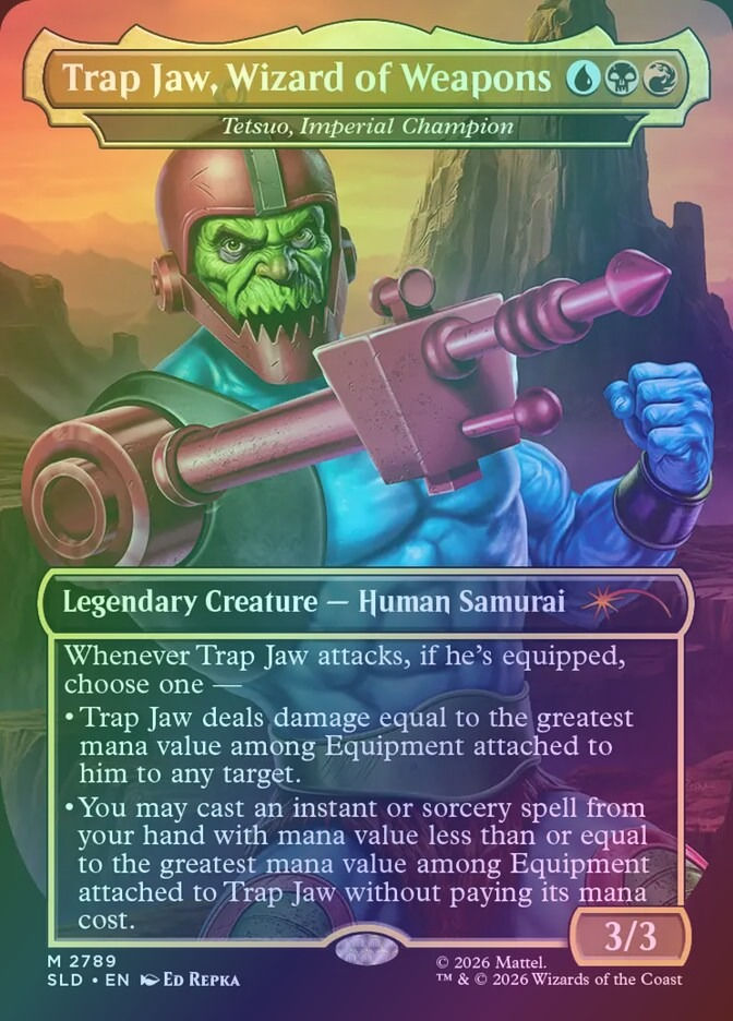 Tetsuo, Imperial Champion (SLD) (2789) / Borderless / Foil
