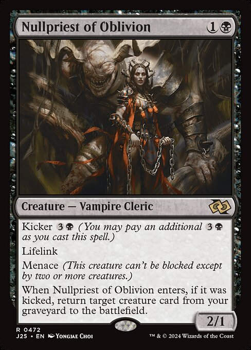 Nullpriest of Oblivion (J25) (472)