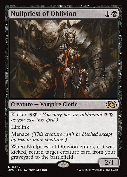Nullpriest of Oblivion (J25) (472)