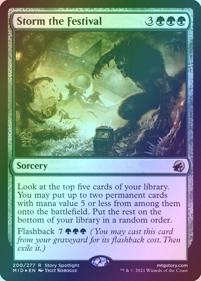 Storm the Festival (PMID) (200s) / Foil