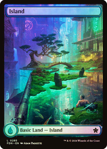 Island (FDN) (285) / Foil