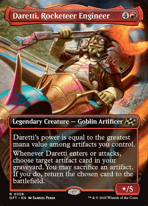 Daretti, Rocketeer Engineer (DFT) (358) / Borderless