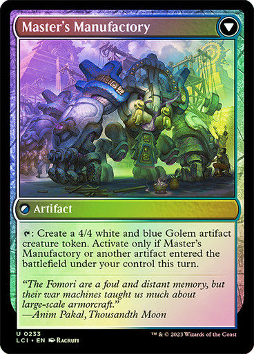 Master's Guide-Mural // Master's Manufactory (lci) / Foil — cara 2 de 2