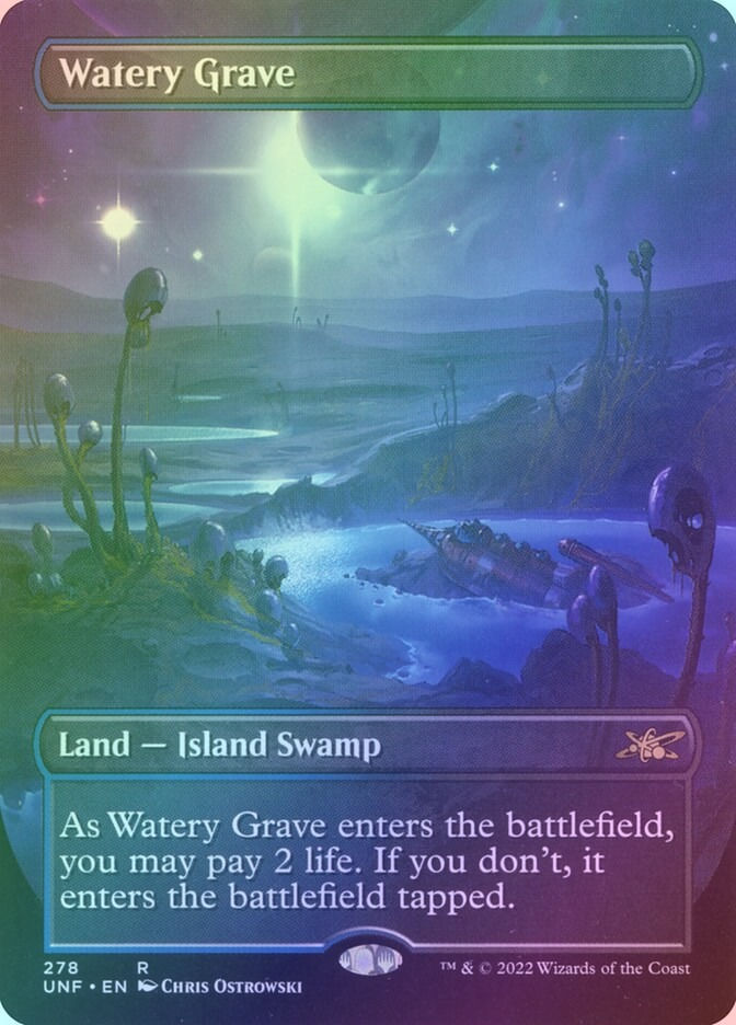 Watery Grave (UNF) (278) / Borderless / Foil