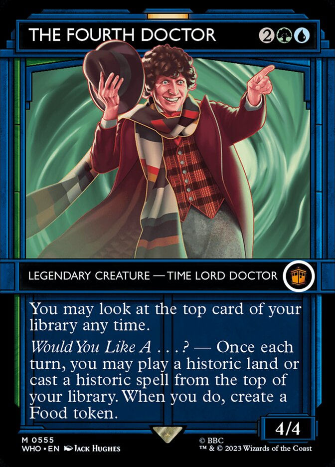 The Fourth Doctor (WHO) (555) / Borderless / Showcase