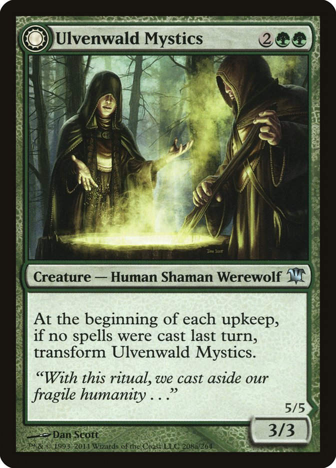 Ulvenwald Mystics // Ulvenwald Primordials (ISD) (208)